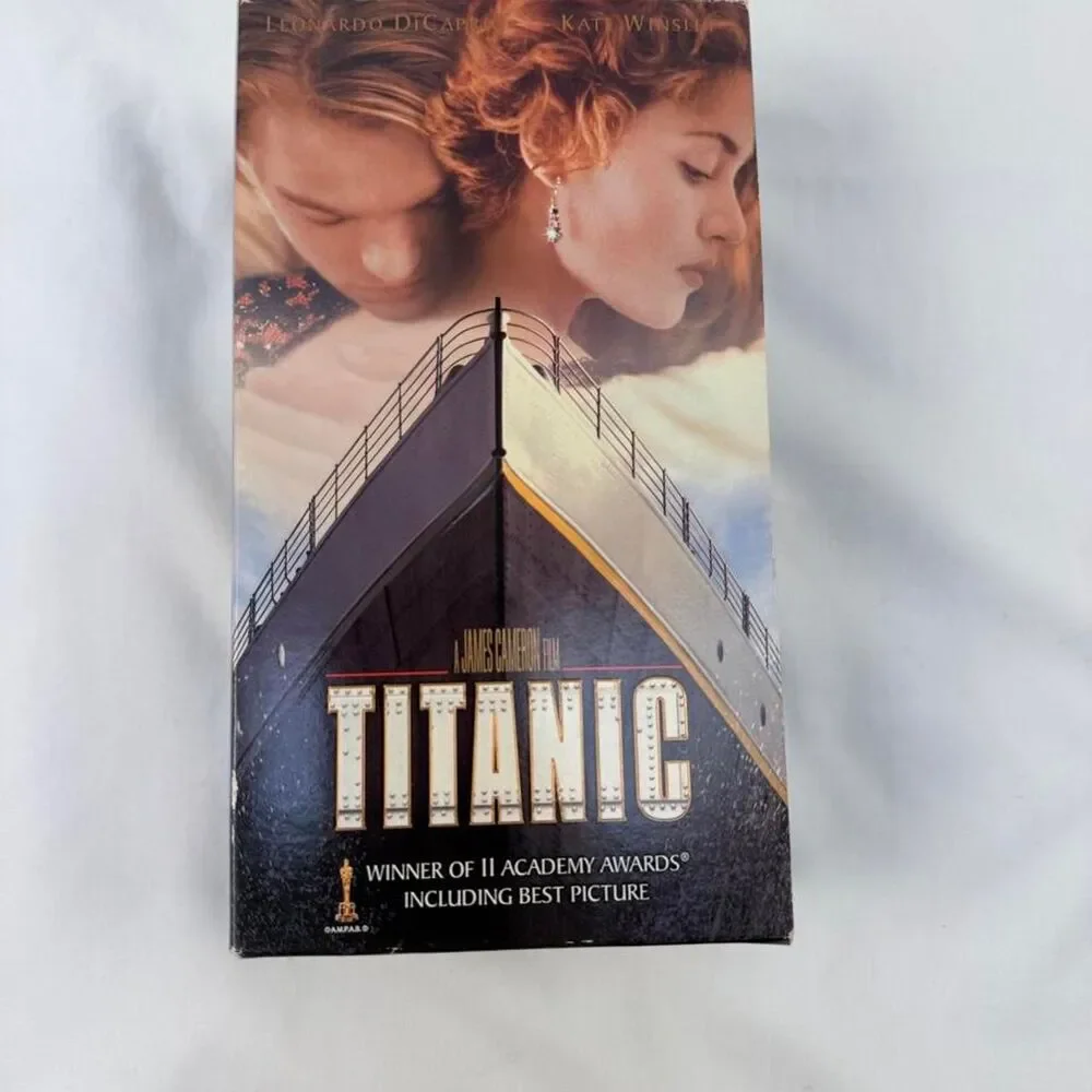 Titanic VHS 2 tape set Used